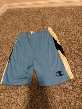 Champion Boys Blue Athletic Shorts Casual Fit XL